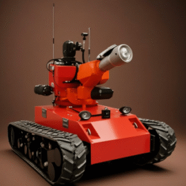 VA-UGV0015 Firefighting Robot