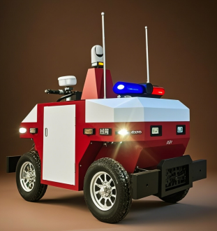 VA-UGV0013 Firefighting Reconnaissance And Extinguishing Robot