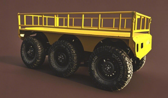 VA-UGV0010 Six-Wheel Drive Dual Steering Unmanned Transport Vehicle