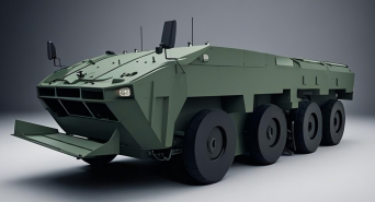 VA-UGV008 Red Falcon Oil-Powered Unmanned Target Vehicle