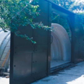 Lightweight High-resistance Protective Door